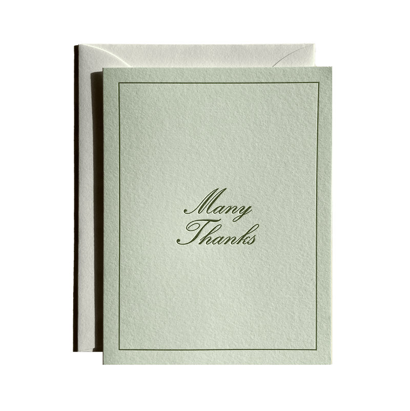 Many Thanks No. 35 - IDYLL MANOR