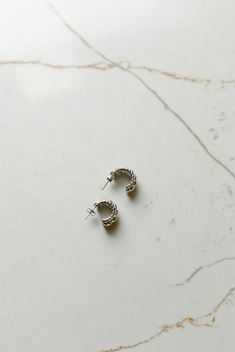 Thady Chunky Hoop Earrings - IDYLL MANOR