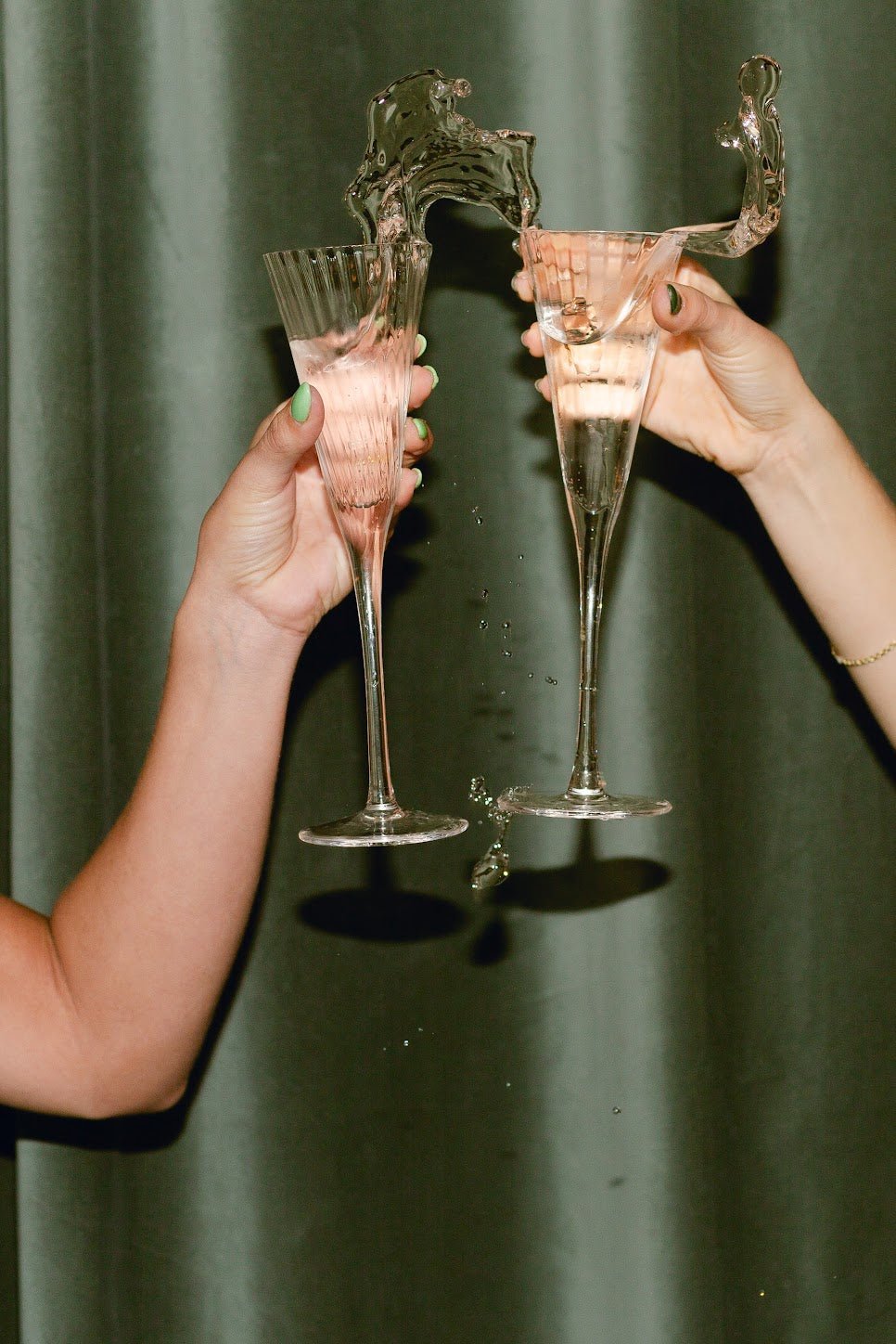 Angel Champagne Flutes | Set of 4 - IDYLL MANOR