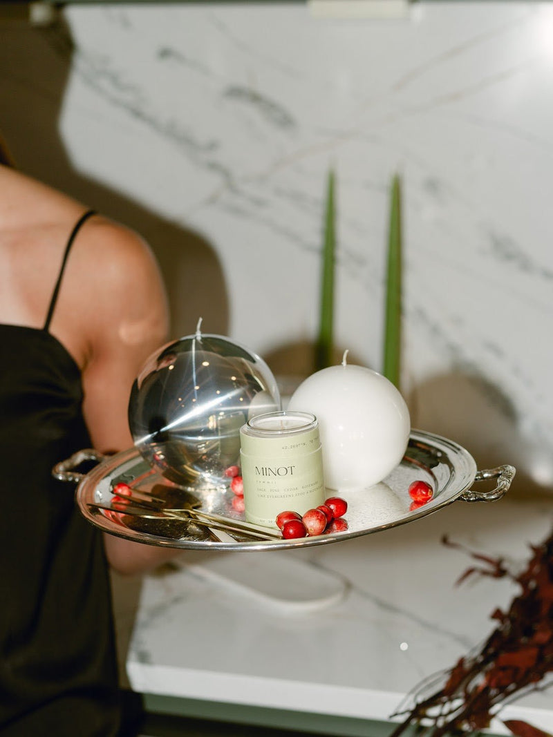 Lacquer Ball Candle - IDYLL MANOR
