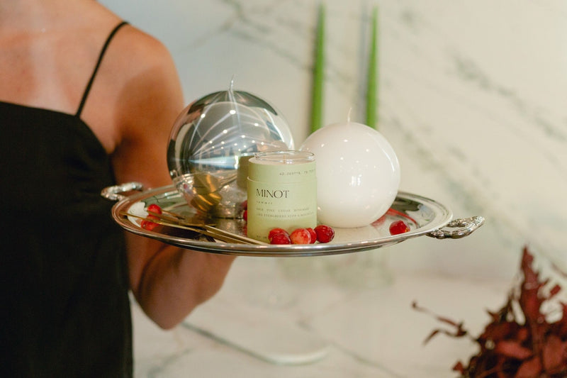 Lacquer Ball Candle - IDYLL MANOR