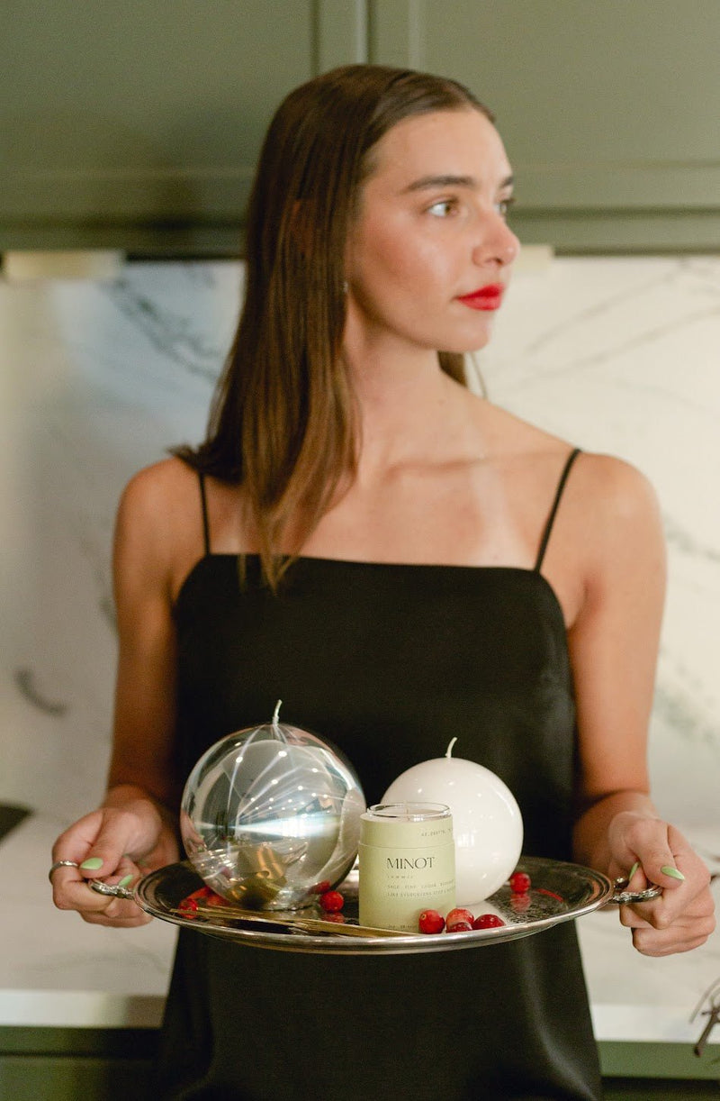 Lacquer Ball Candle - IDYLL MANOR