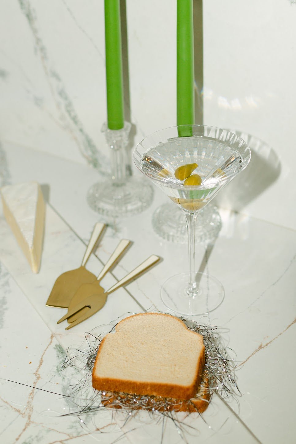 Ivory Cheese Knives Set - IDYLL MANOR
