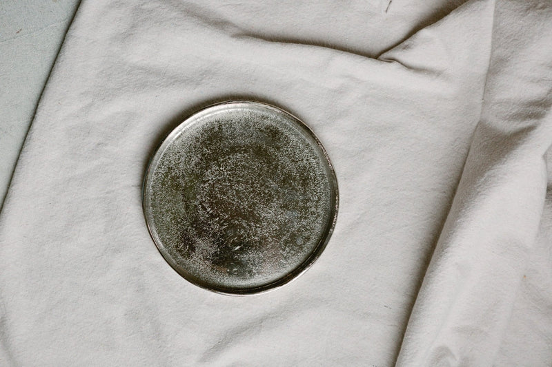 Round Silver Tray - IDYLL MANOR