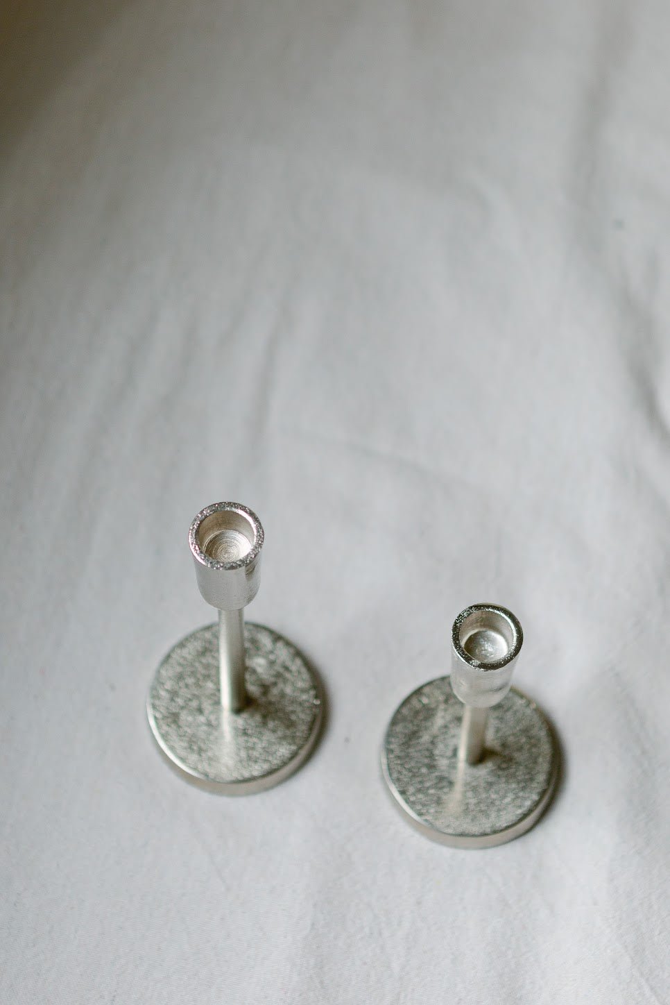 Silver Candlestick (Various Sizes) - IDYLL MANOR