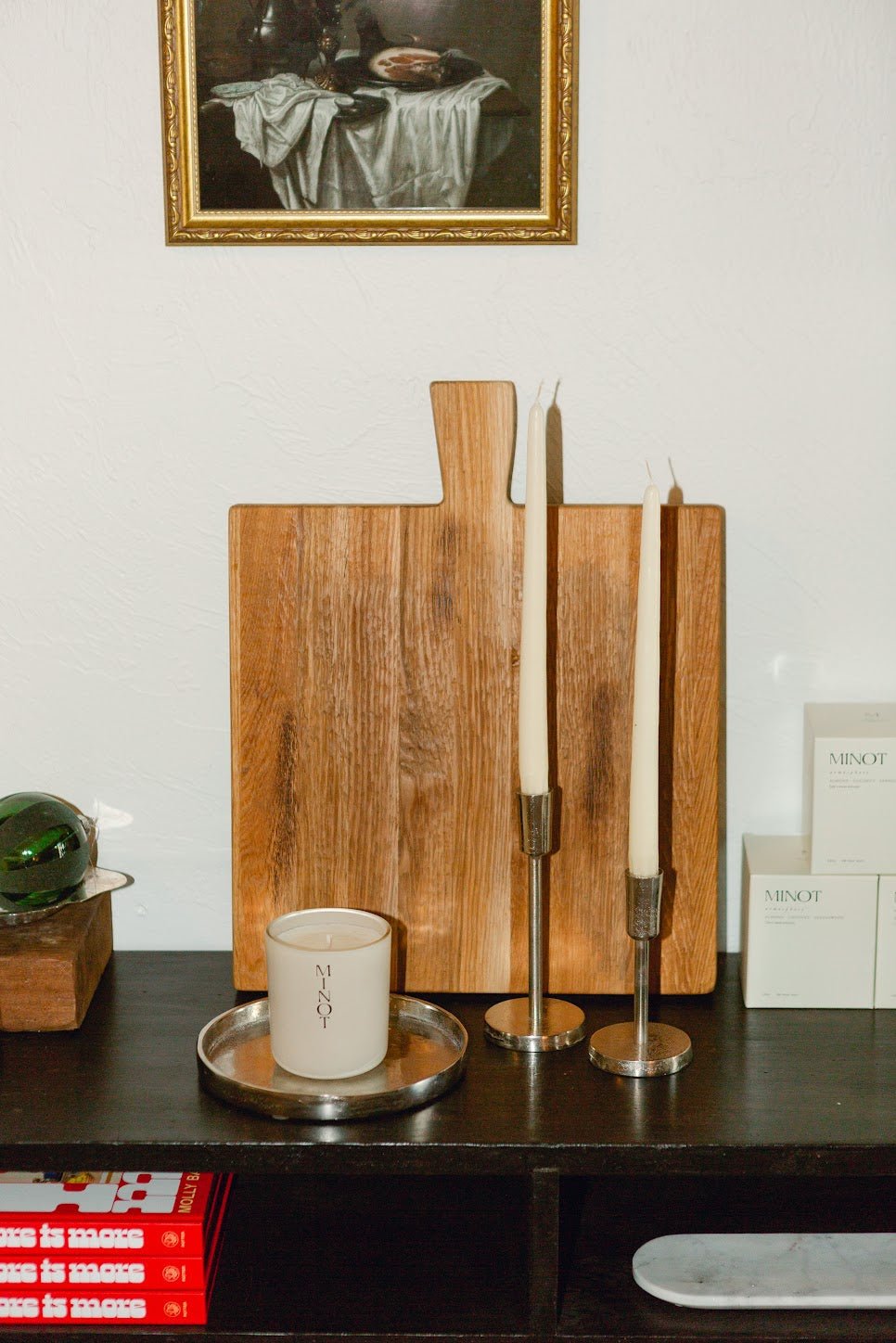 Silver Candlestick (Various Sizes) - IDYLL MANOR