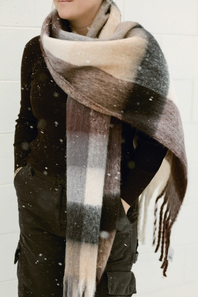 Oversized Chunky Scarf - IDYLL MANOR