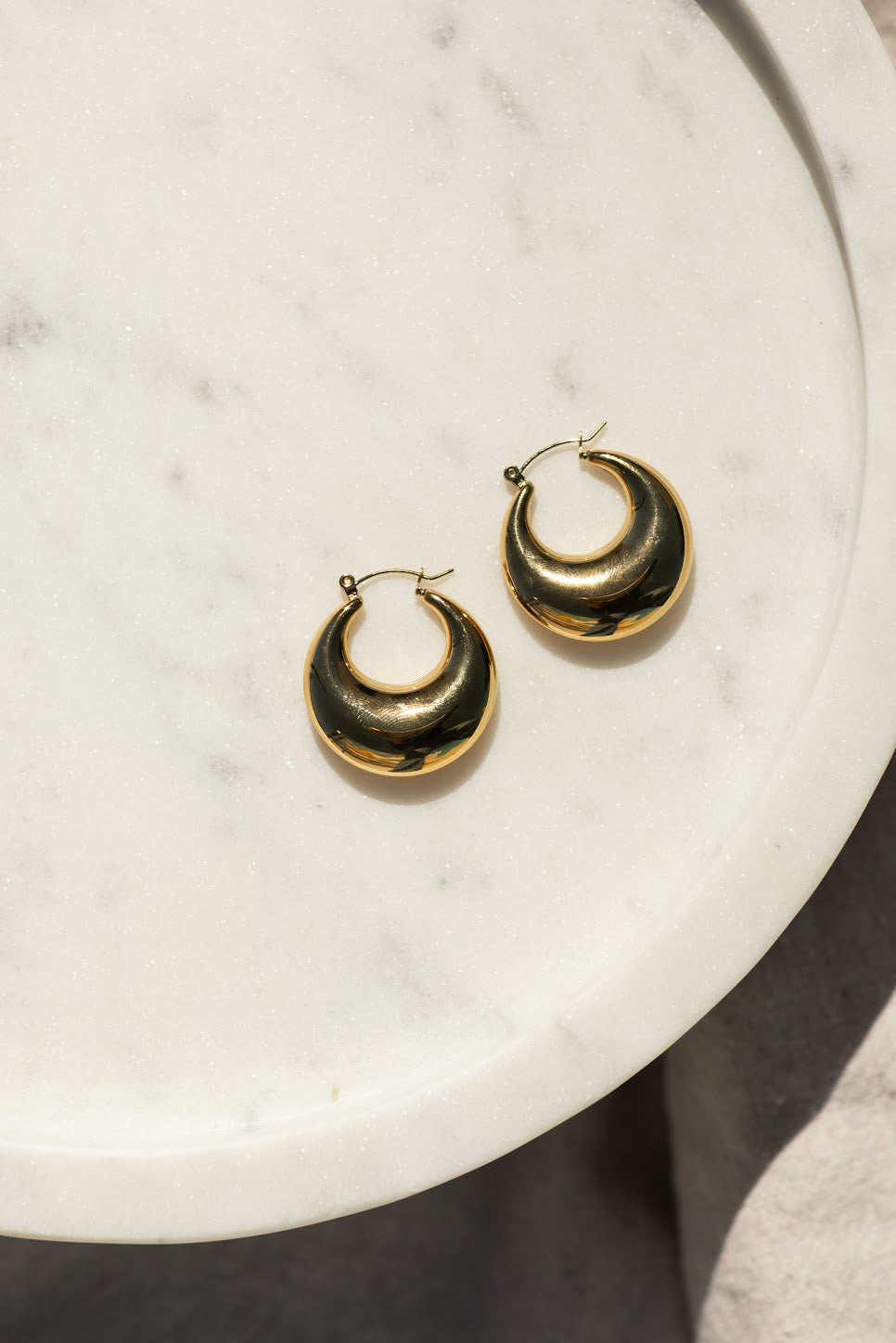Quinn Chunky Hoops