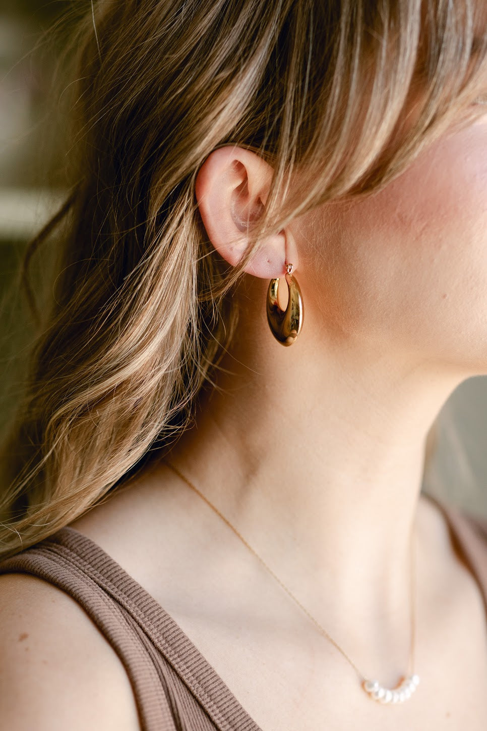 Quinn Chunky Hoops