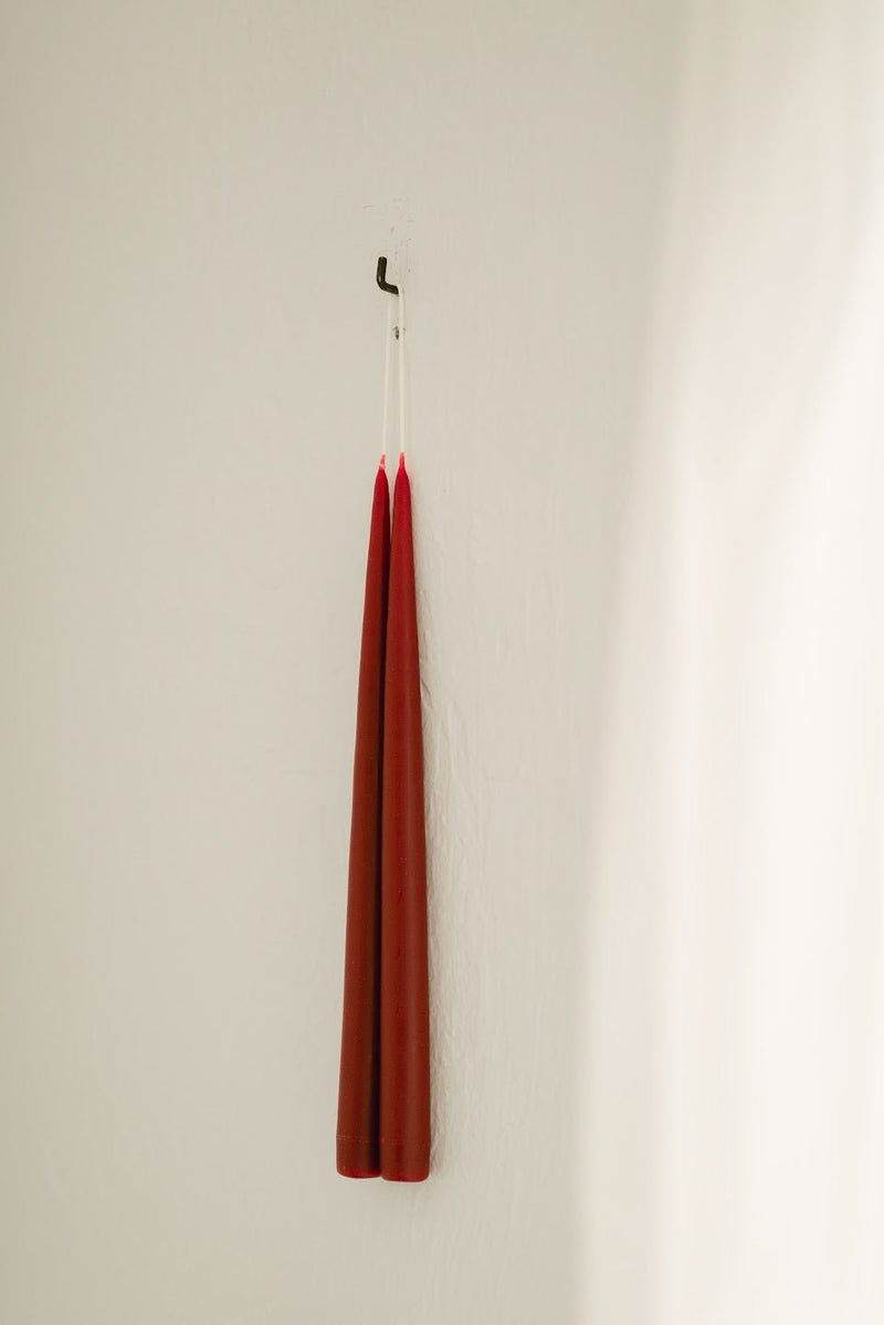 Hand Dipped Taper Candles - IDYLL MANOR