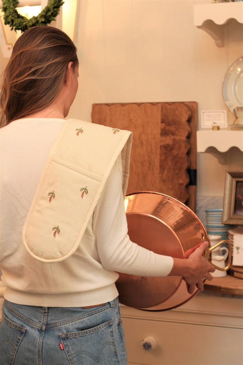 Flora Double Oven Mitt - IDYLL MANOR