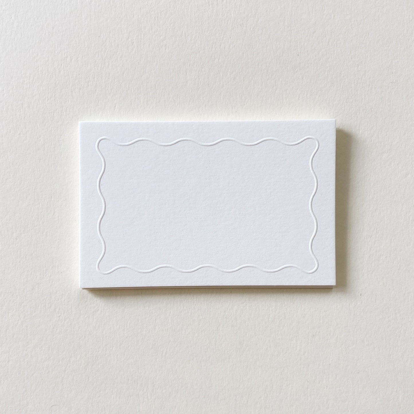 Squiggle Place Cards No. 01 | Set of 12