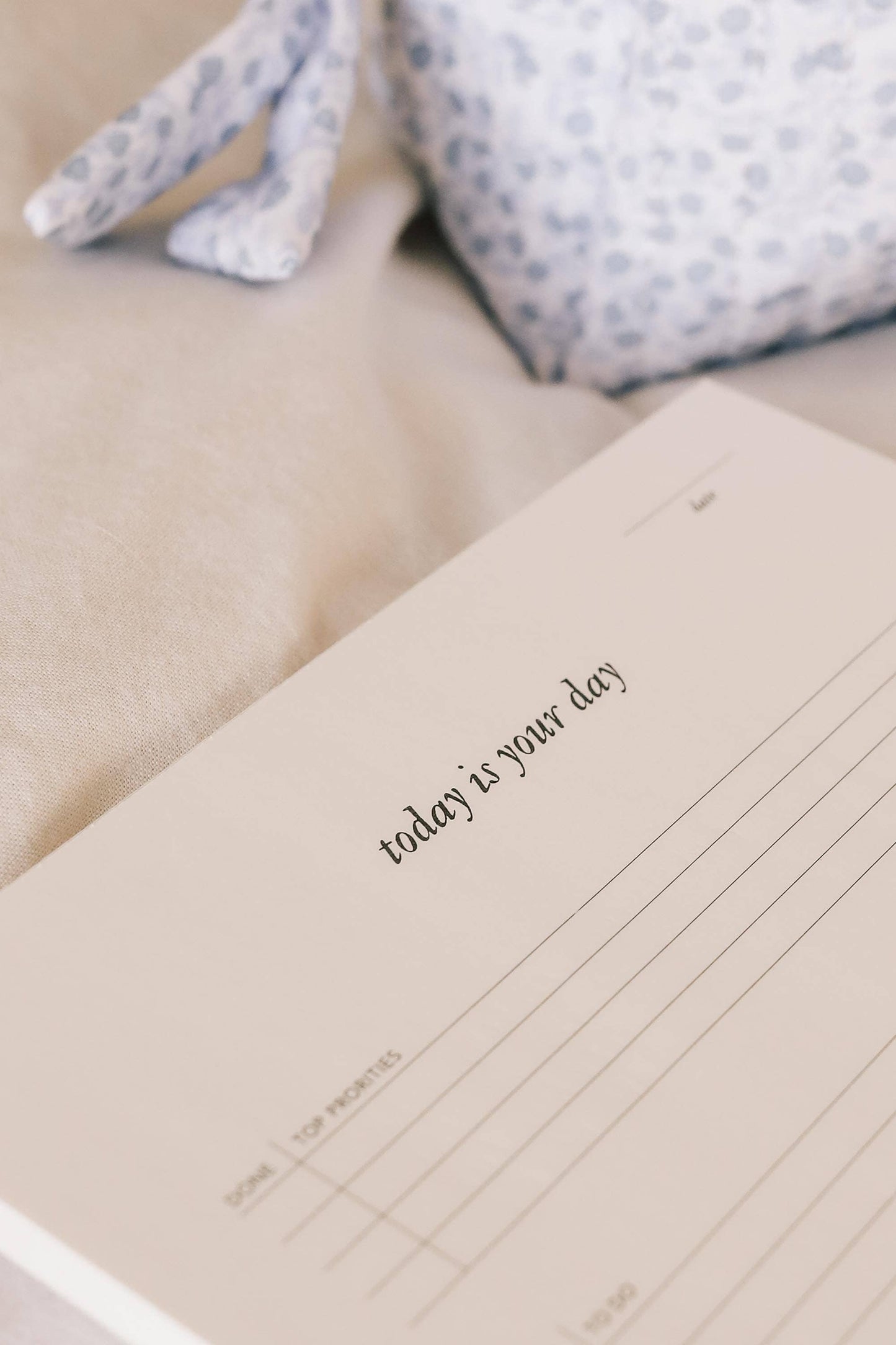 Today is Your Day Notepad