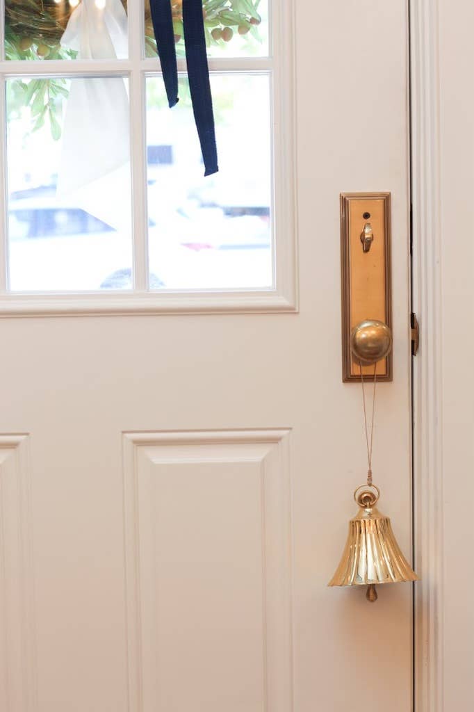 Scalloped Brass Bells - IDYLL MANOR