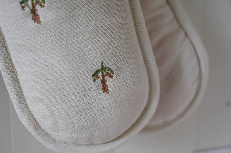 Flora Double Oven Mitt - IDYLL MANOR