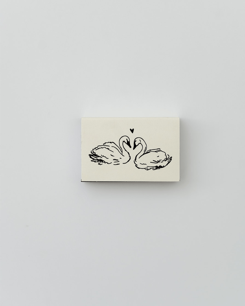 Swan Matchbox - IDYLL MANOR