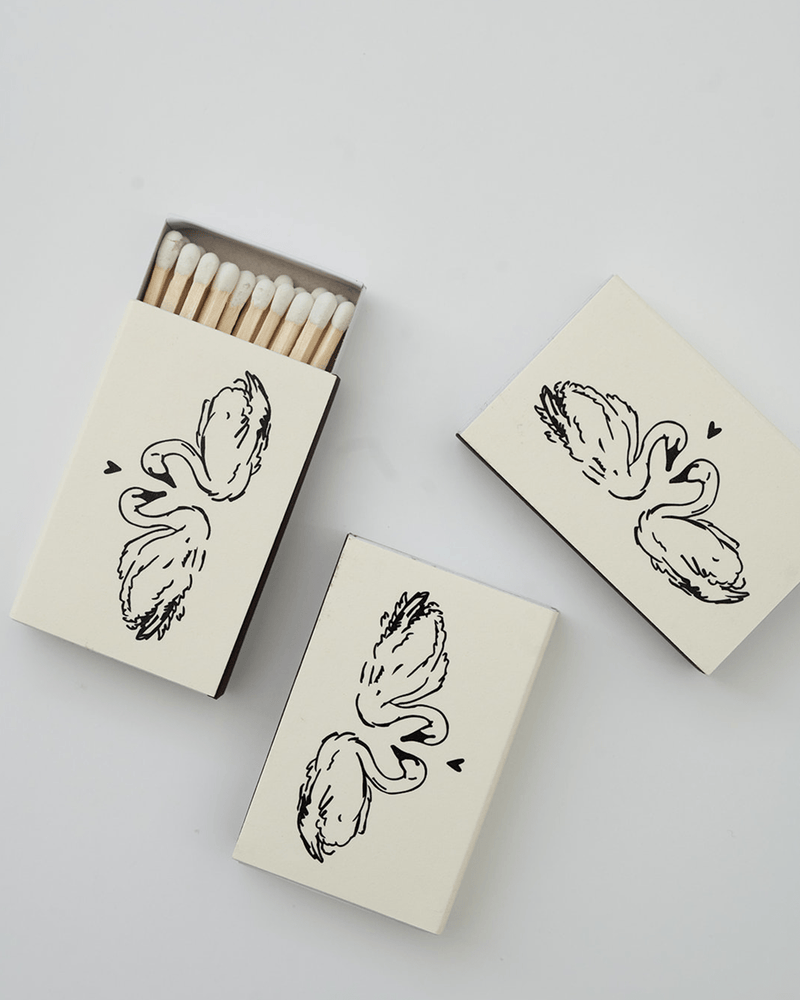 Swan Matchbox - IDYLL MANOR
