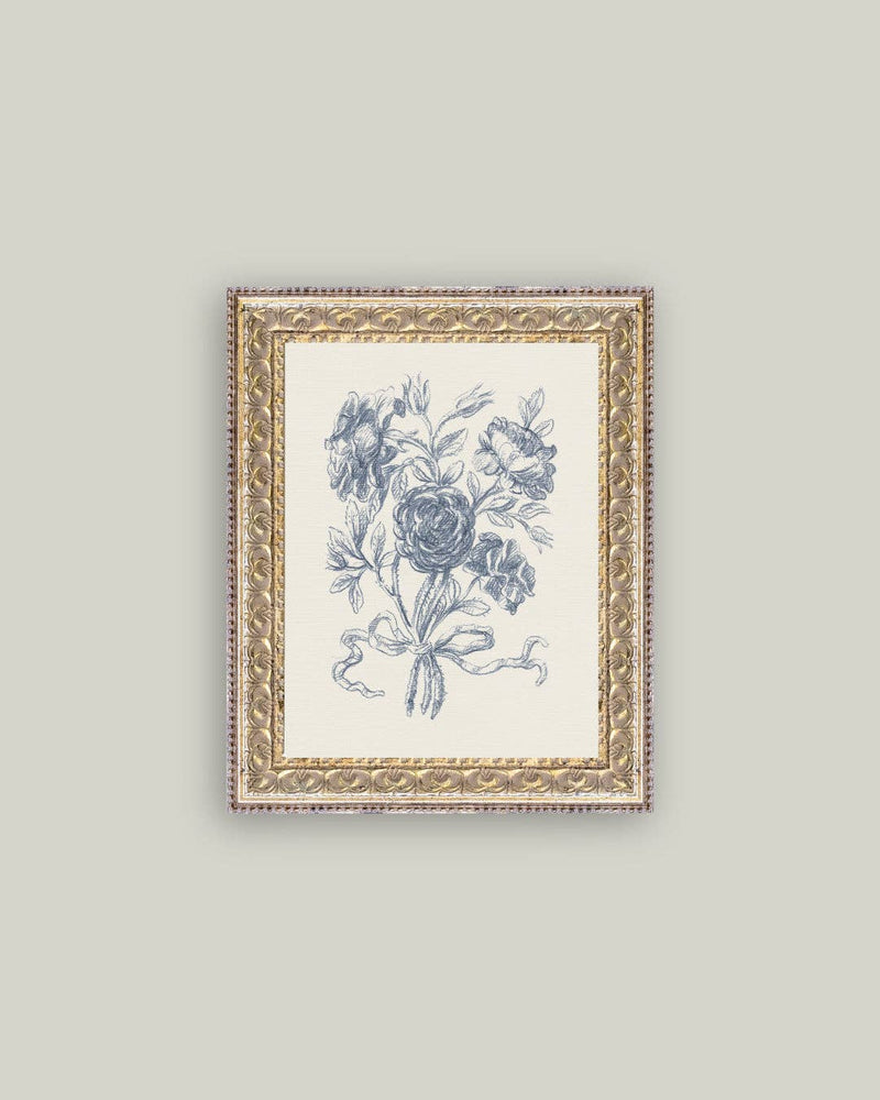 Blue Flower Sketch - IDYLL MANOR