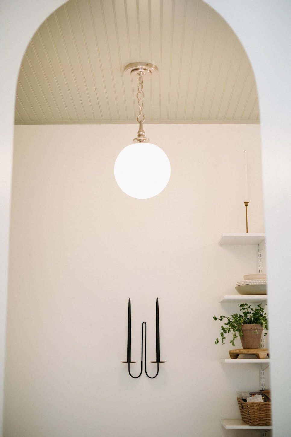Double Arm Iron Sconce - IDYLL MANOR