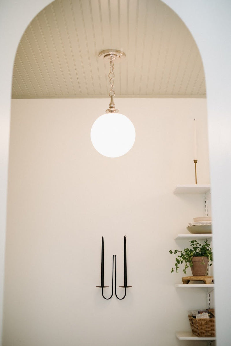 Double Arm Iron Sconce - IDYLL MANOR