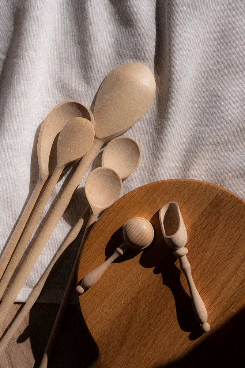 Beechwood Scooper Set | Set of 2 - IDYLL MANOR