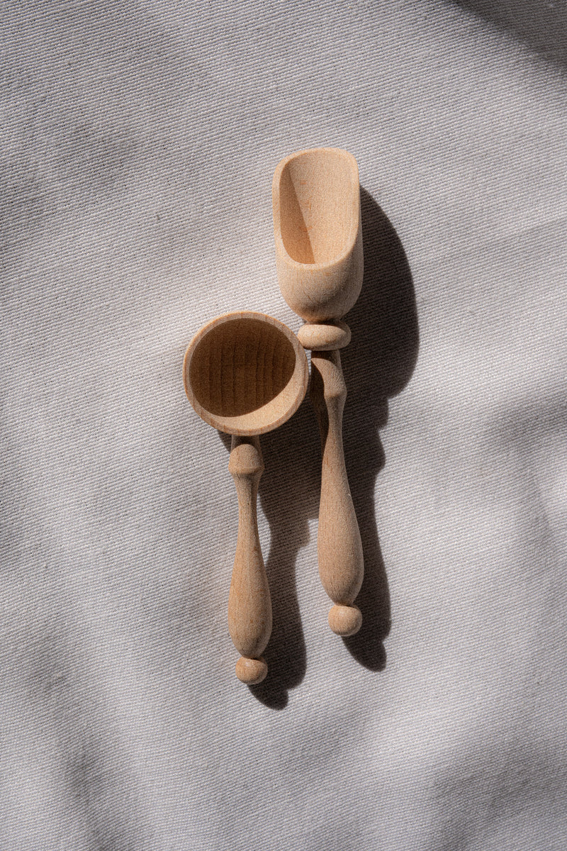 Beechwood Scooper Set | Set of 2 - IDYLL MANOR