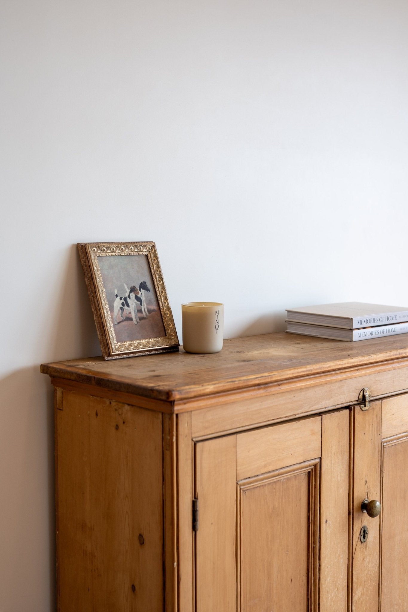 Antique English Pine Cupboard - IDYLL MANOR