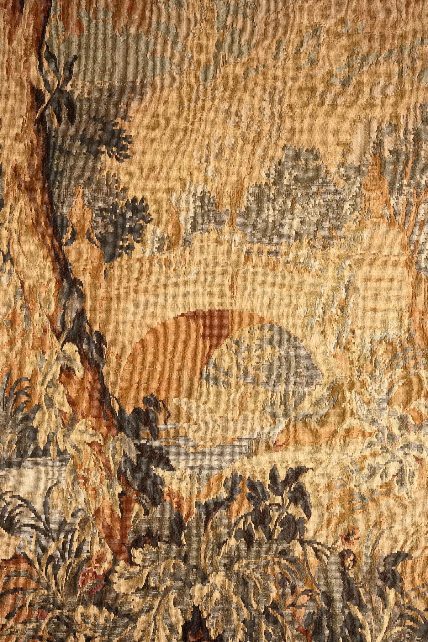 Antique Large French Tapestry - IDYLL MANOR