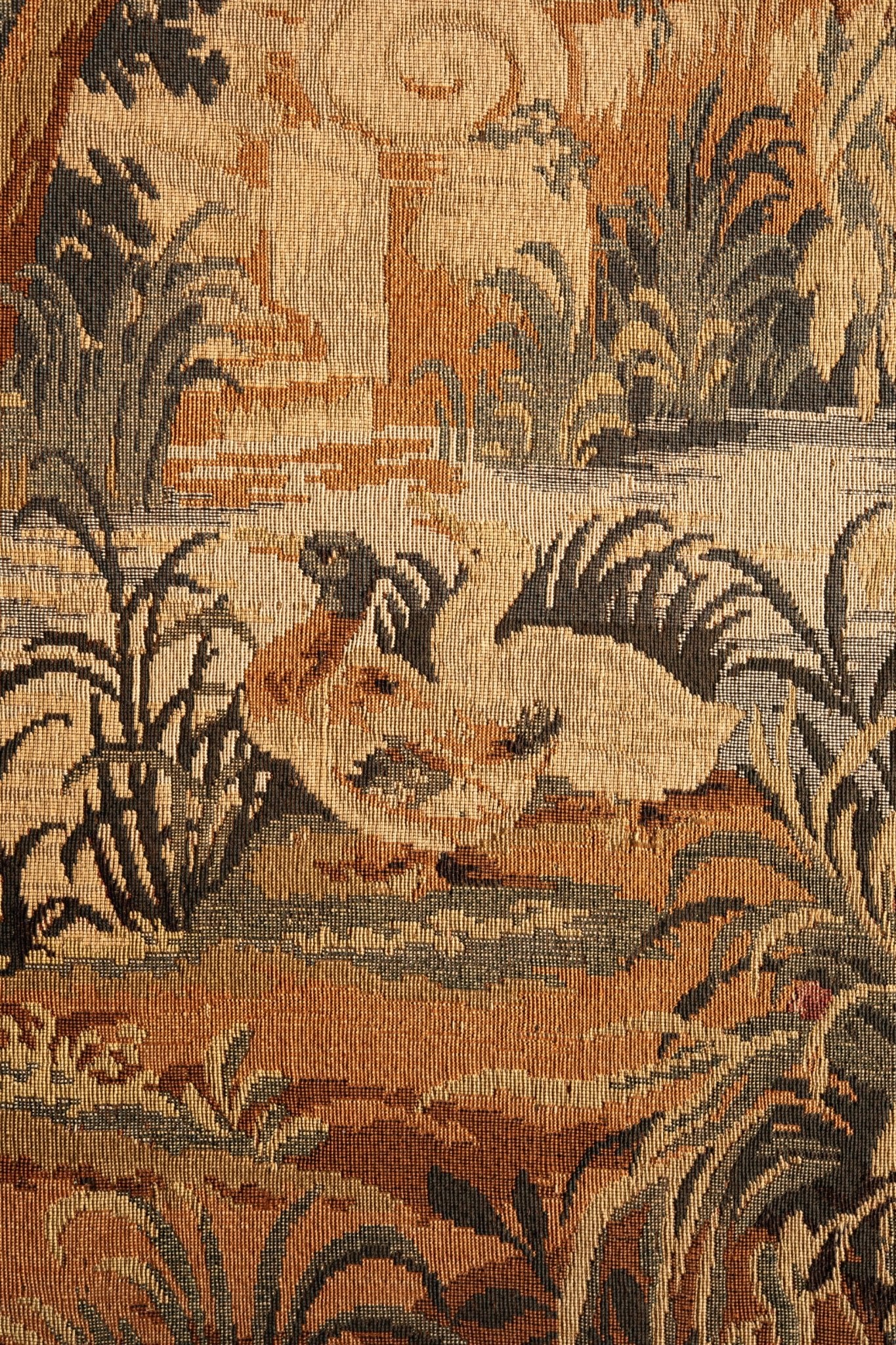 Antique Large French Tapestry - IDYLL MANOR