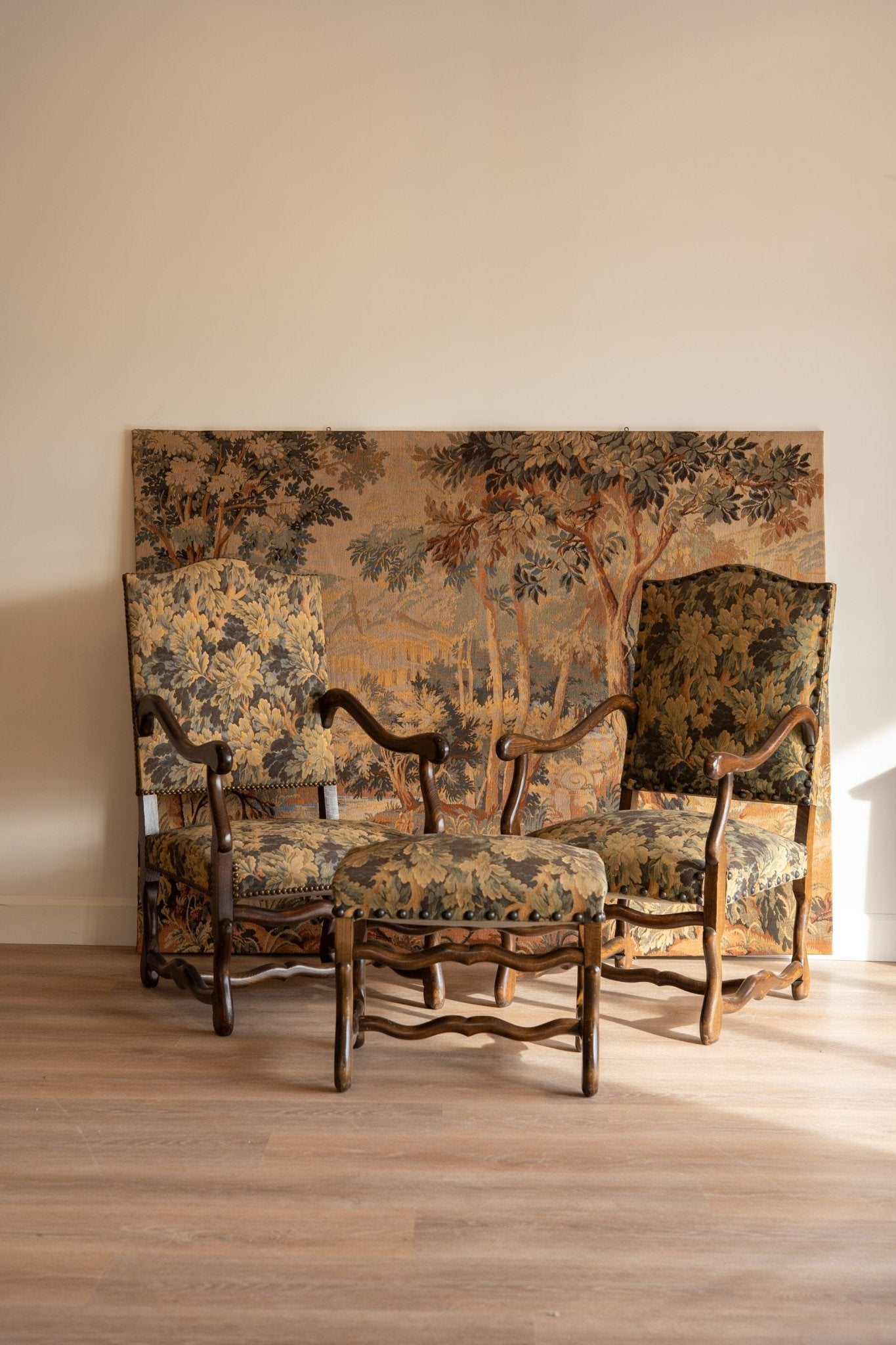 Antique Large French Tapestry - IDYLL MANOR