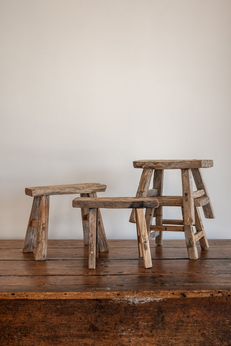 Mini Circle Stools - IDYLL MANOR