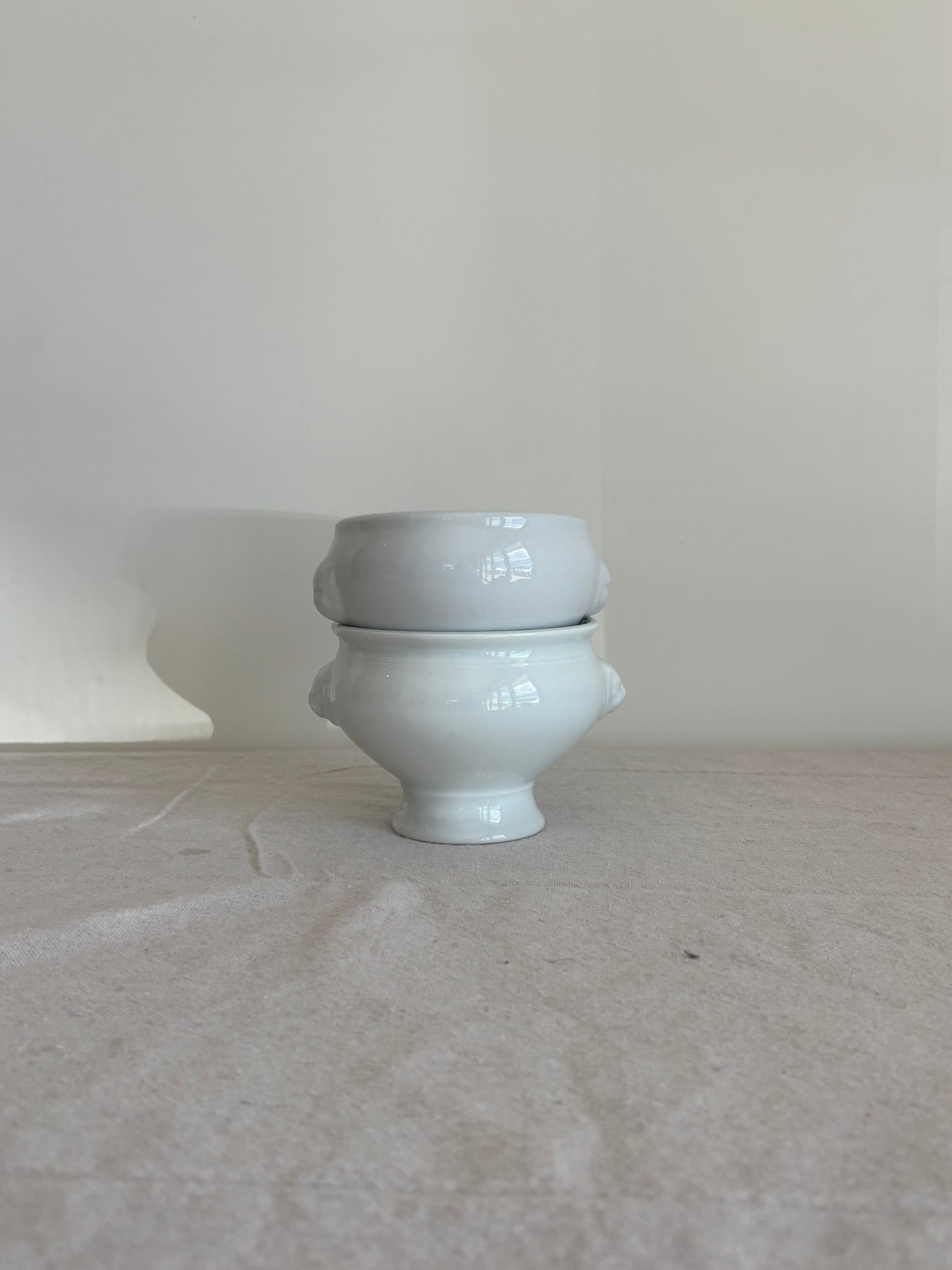 French Lions Head Soup Bowl - IDYLL MANOR