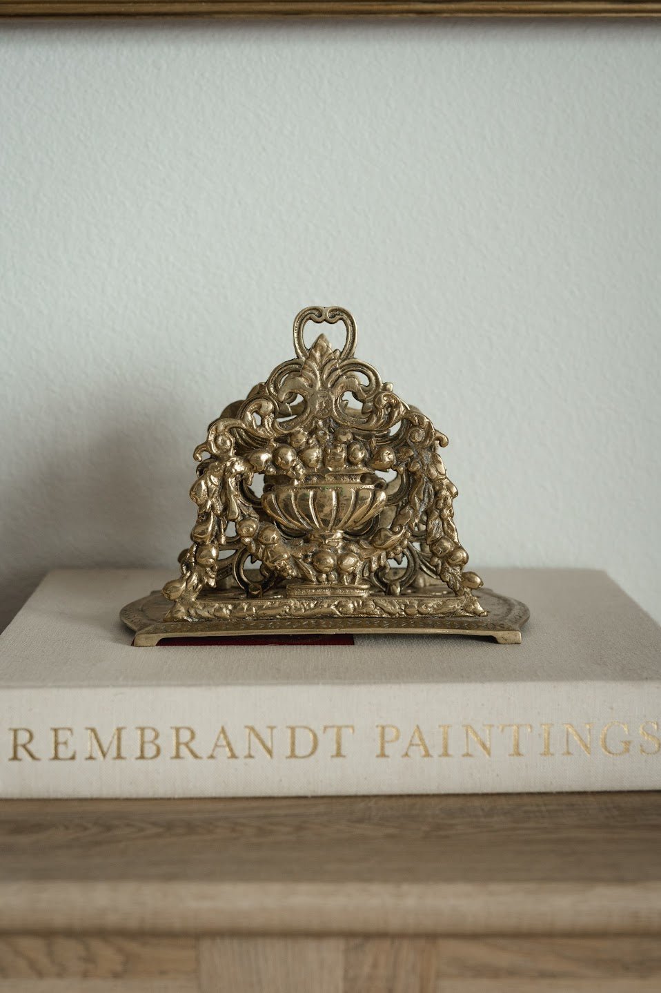 Victorian Gilt Bronze Letter Keep - IDYLL MANOR