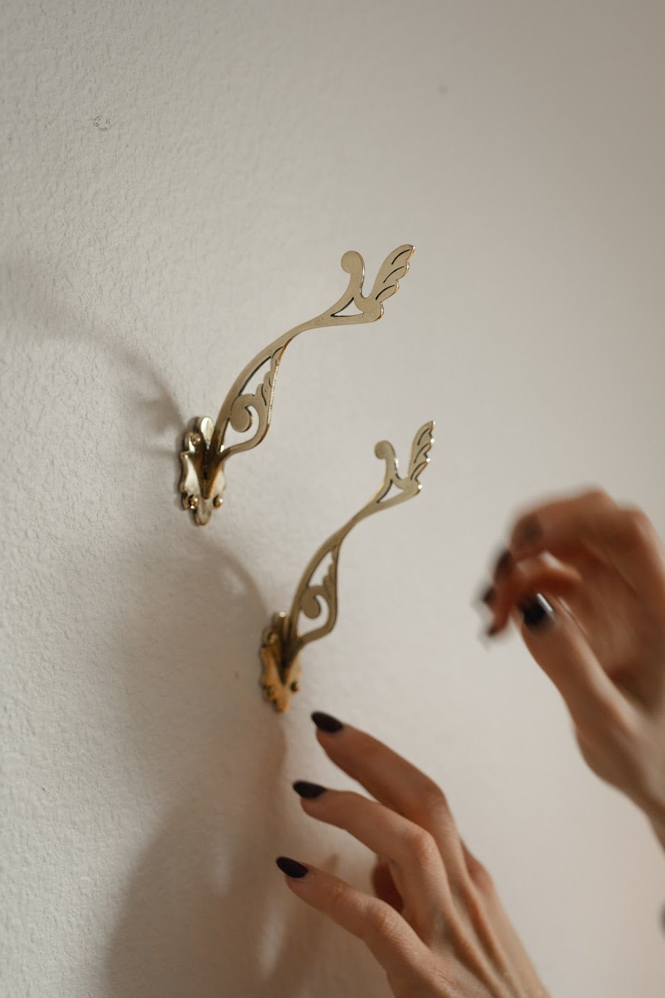 Brass Wall Hooks - IDYLL MANOR
