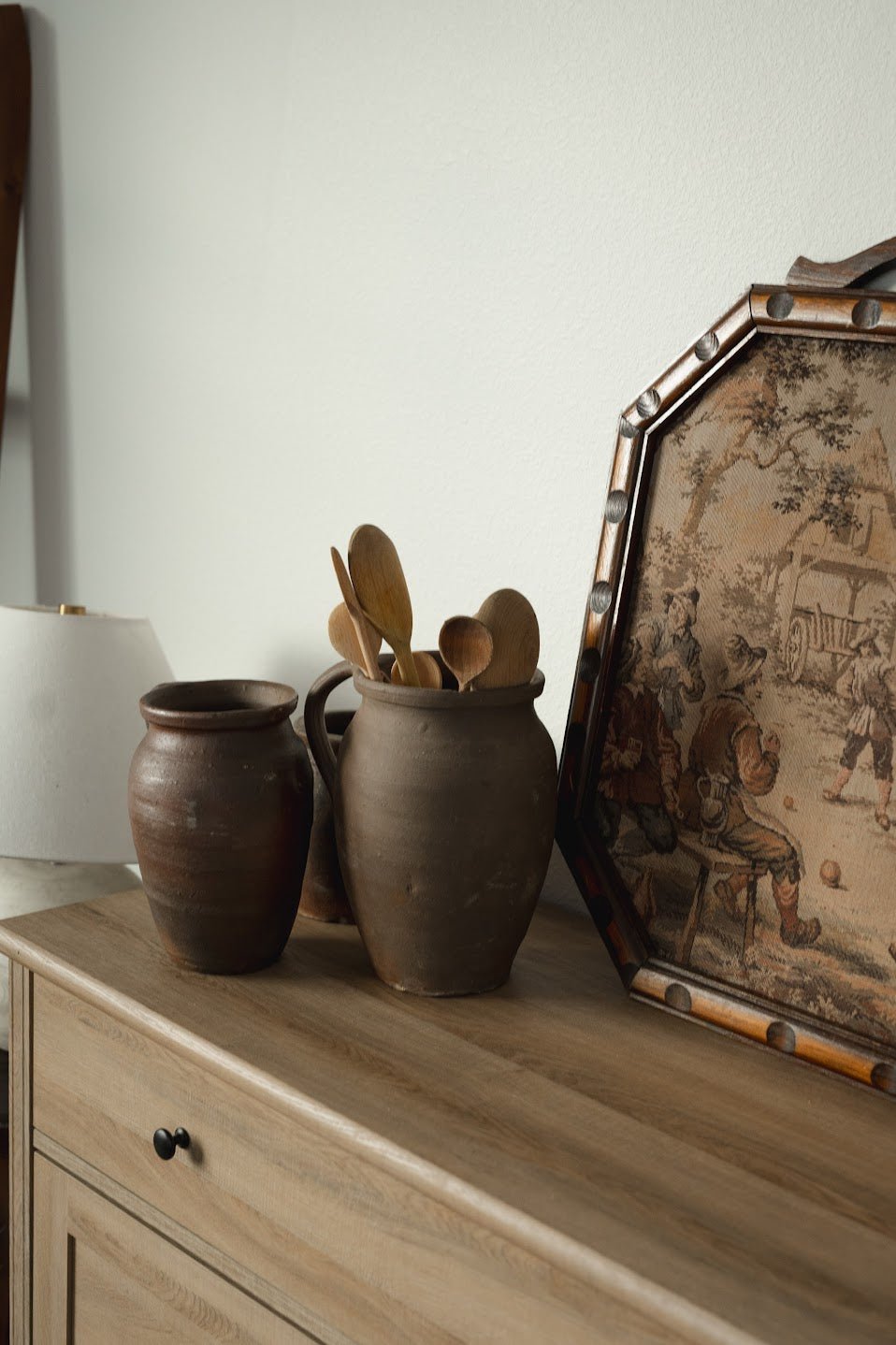 French Brown Jugs - IDYLL MANOR