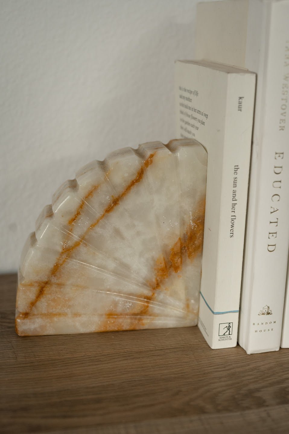 Italian Onyx Book Ends - IDYLL MANOR