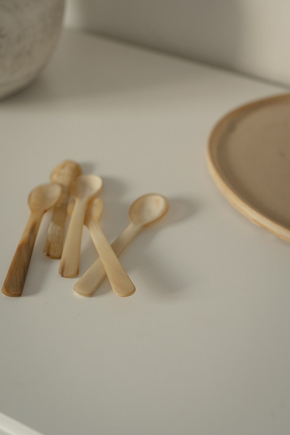 Bone Spoons | Set of 5 - IDYLL MANOR