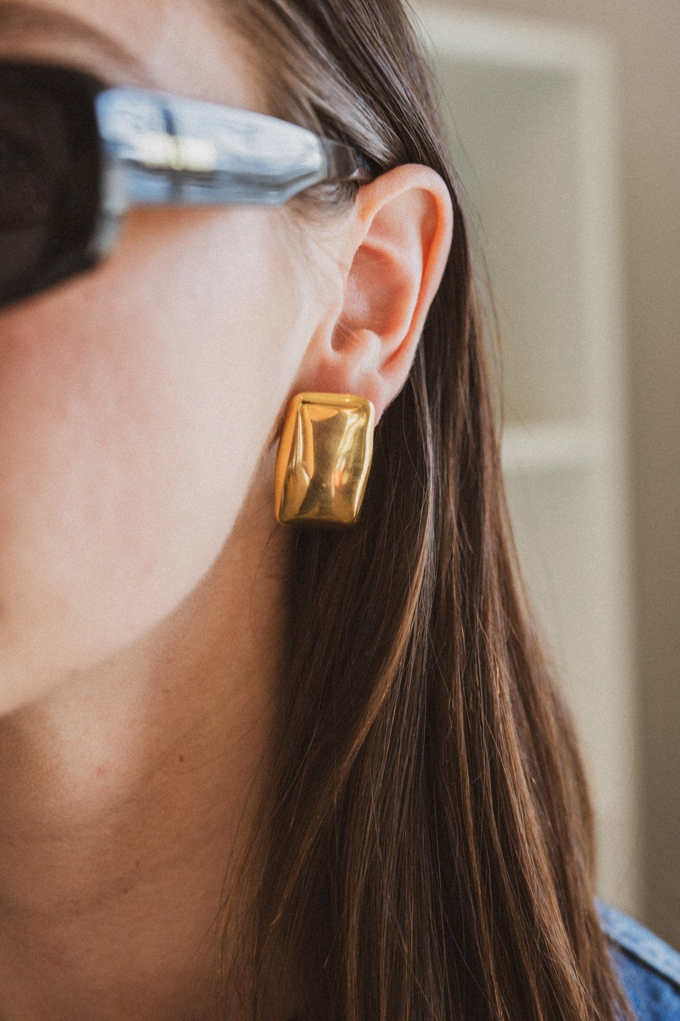 Square Stud Earrings - IDYLL MANOR