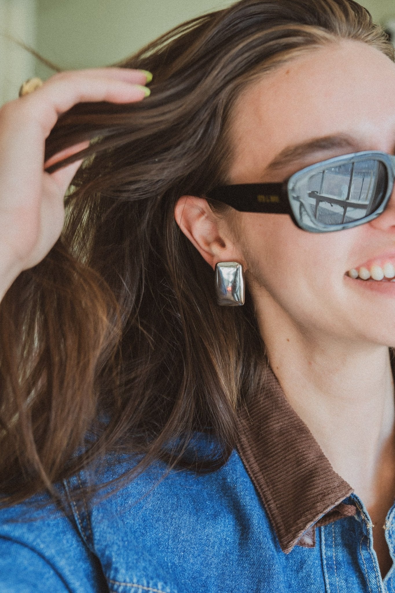 Square Stud Earrings - IDYLL MANOR