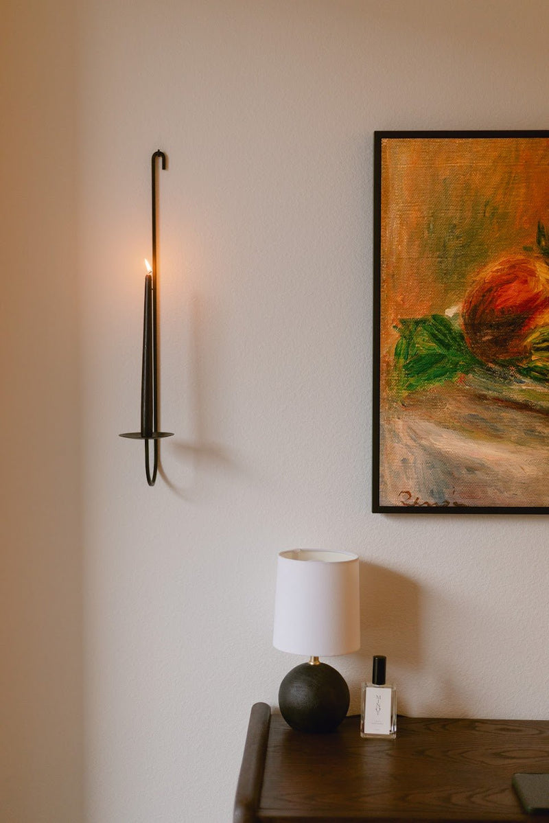 Single Arm Iron Sconce - IDYLL MANOR
