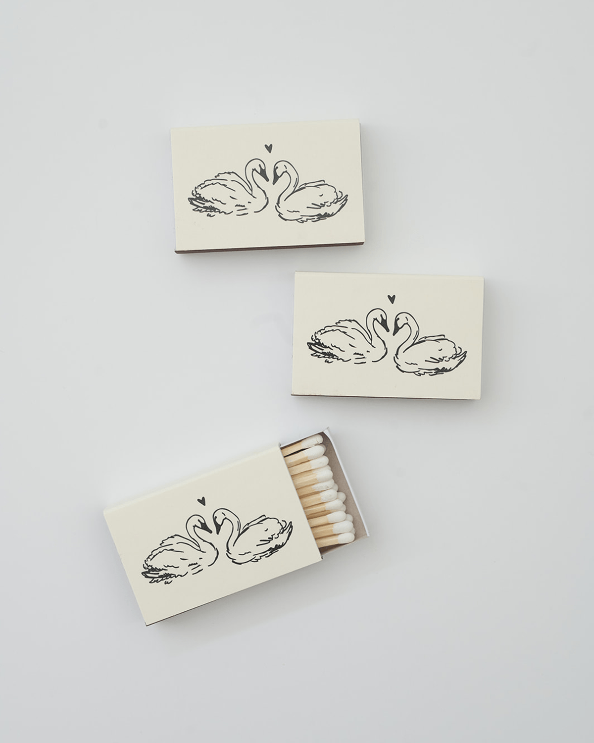 Swan Matchbox - IDYLL MANOR