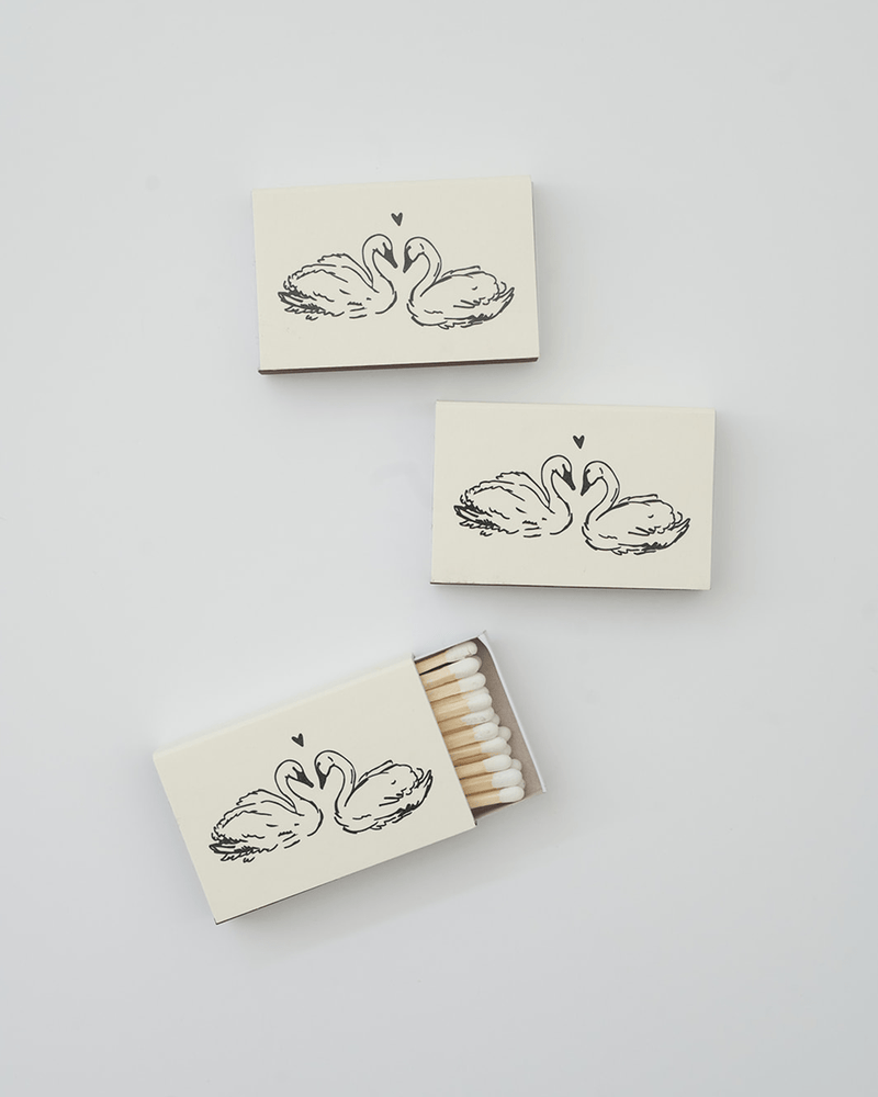Swan Matchbox - IDYLL MANOR