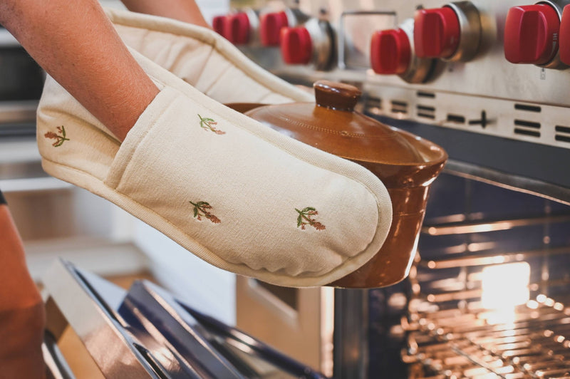 Flora Double Oven Mitt - IDYLL MANOR