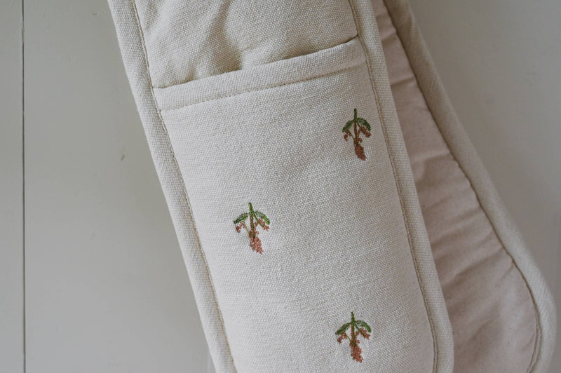 Flora Double Oven Mitt - IDYLL MANOR