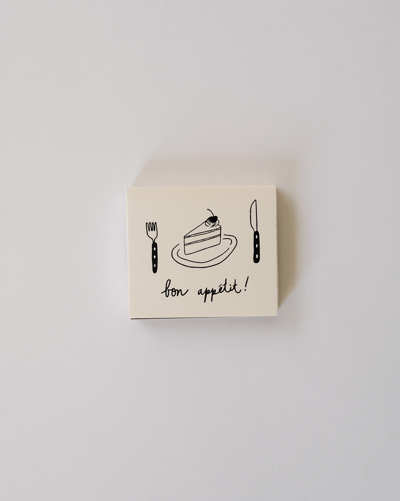 Dinner Party Matchbox - IDYLL MANOR