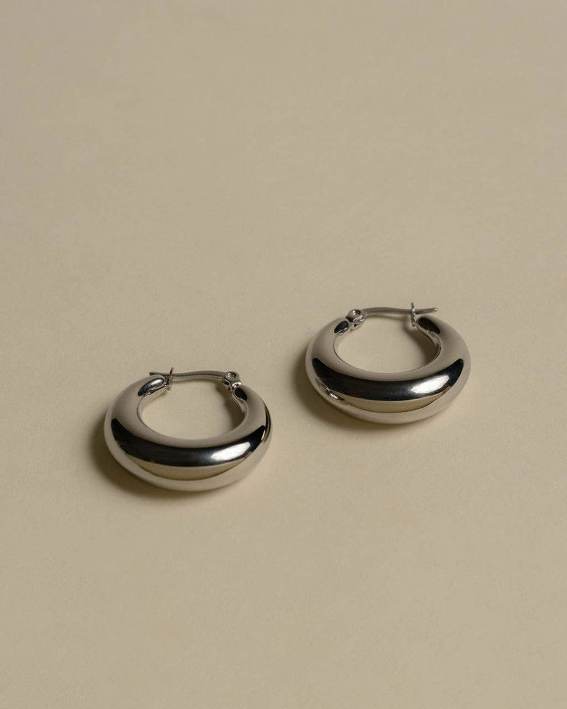 Haven Silver Hoops - IDYLL MANOR