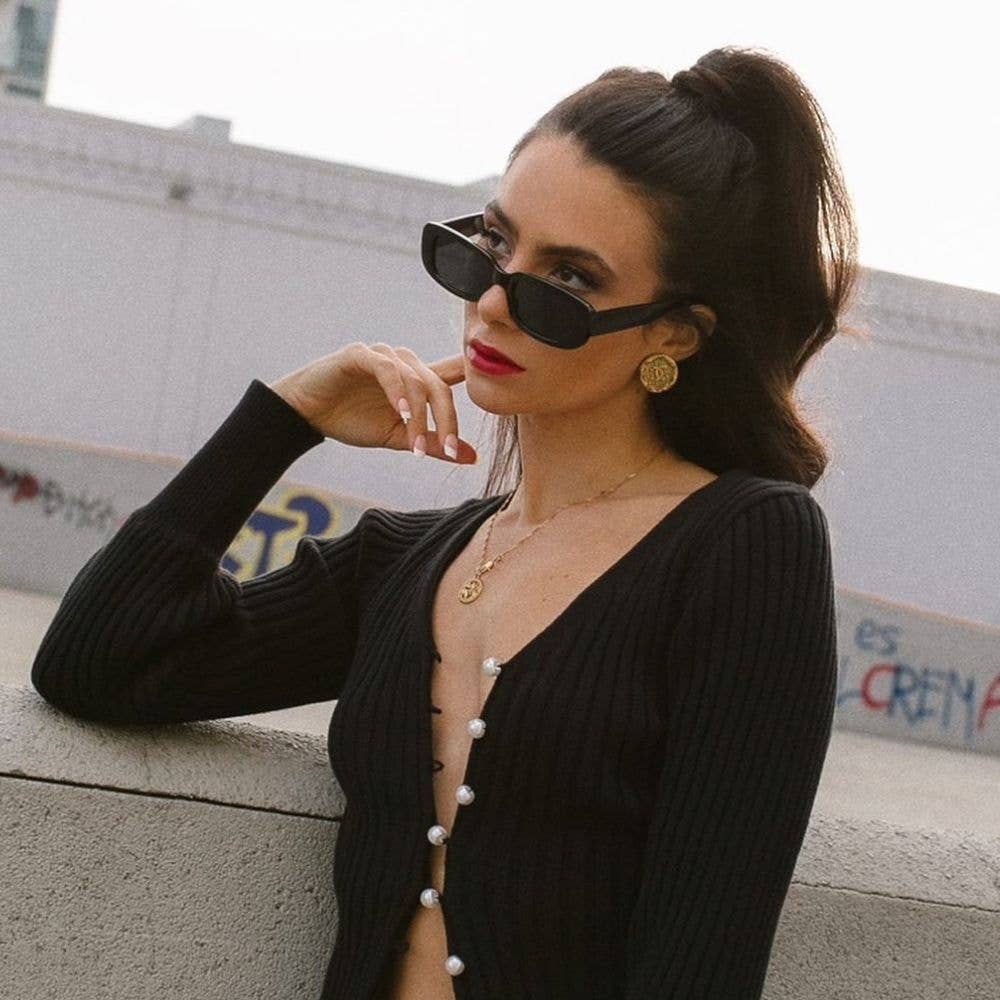 Milan Sunglasses | Black - IDYLL MANOR