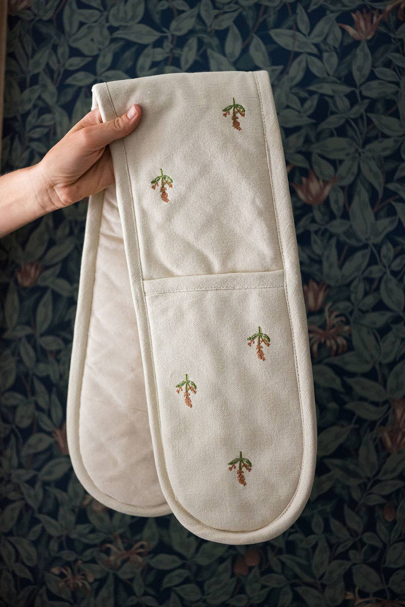 Flora Double Oven Mitt - IDYLL MANOR
