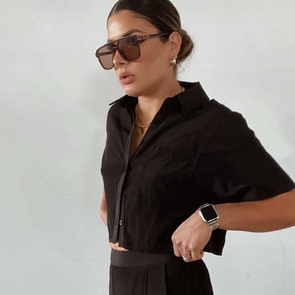 Lagos Sunglasses | Maroon - IDYLL MANOR