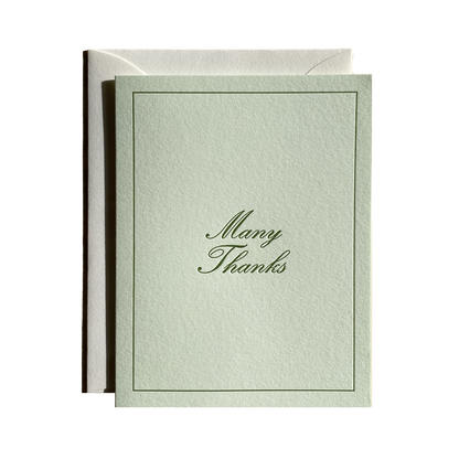 Many Thanks No. 35